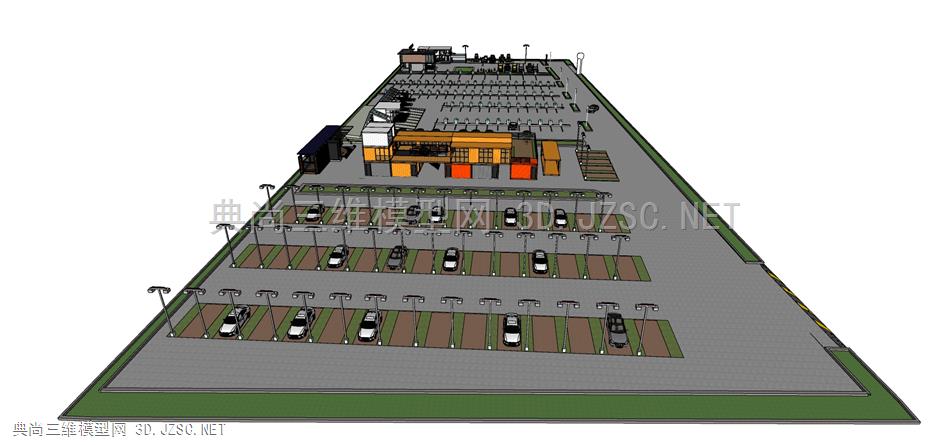 现代充电站 停车场 换电站 公路养护站 集装箱