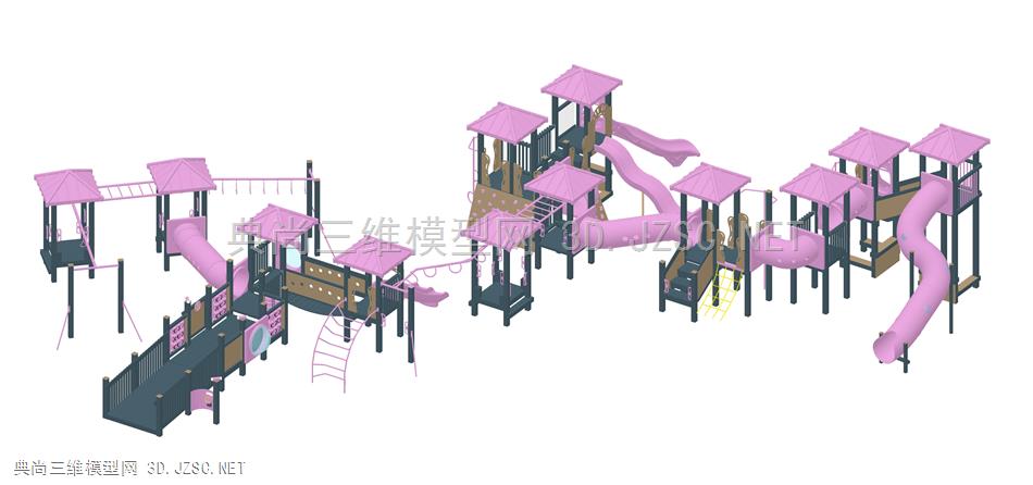 儿童活动场地(57) 滑梯 儿童游乐器械 无动力儿童设施 儿童游乐场设施 户外设施 公园活动器材