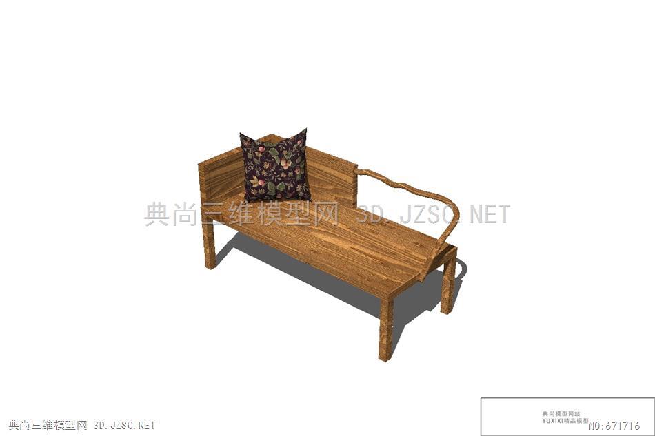 中式家具-1(167)-sketchup模型
