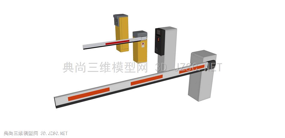 建筑工业设施21  工业道具 器材 工具设备 设施 栏杆 道闸 出入口管理设备
