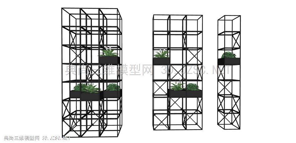 花墙10 植物 绿植架 绿植墙  屏风 隔断 铁艺装饰架 绿化墙  垂直绿化墙 绿植花架 植物架子