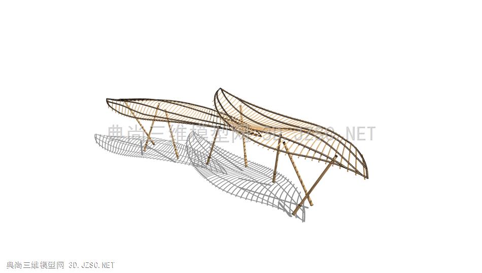 现代精品廊架座椅 (32)