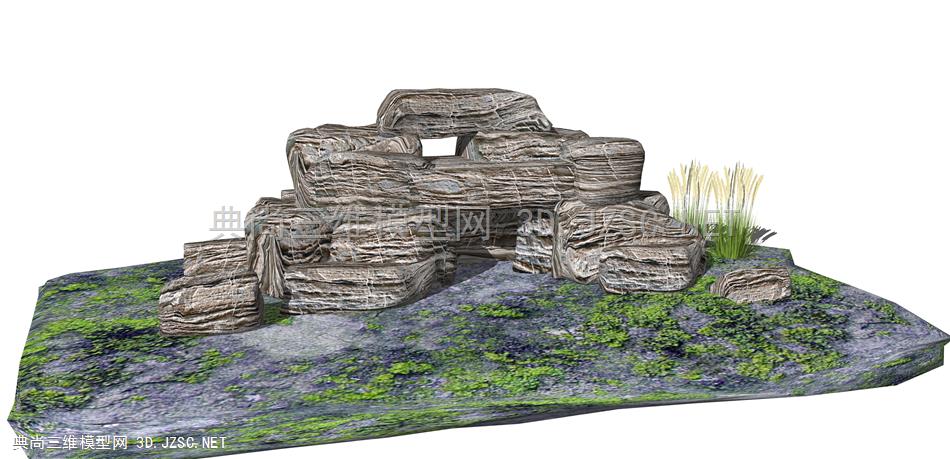 禅意石头 (38)   景观石头组合 现代风格石头 公园石头 石头 景观假山石头 枯山水 公园假山