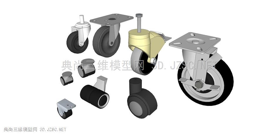 各种工业滑轮  工业设备 工业设施 工具 器材 行李箱滑轮 轮子