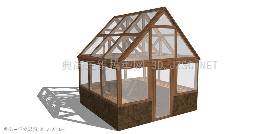 温室 (10) 玻璃棚 阳光房 种植棚 菜园 种植园 蔬菜棚 玻璃房 钢结构玻璃房
