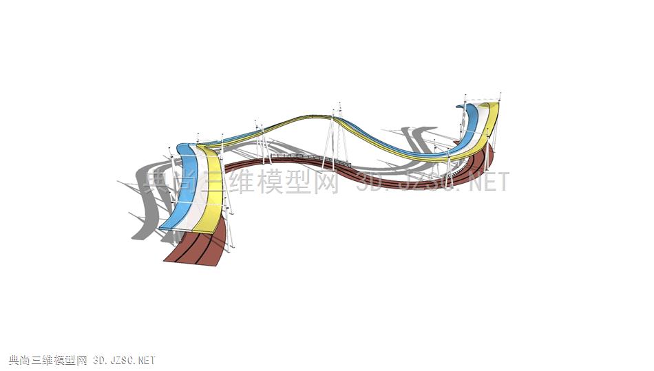 现代精品廊架座椅 (93)