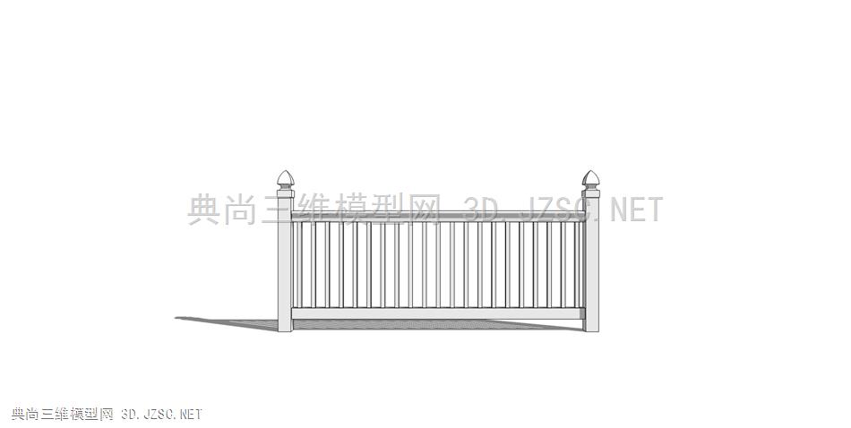 精致栏杆模型 (12)
