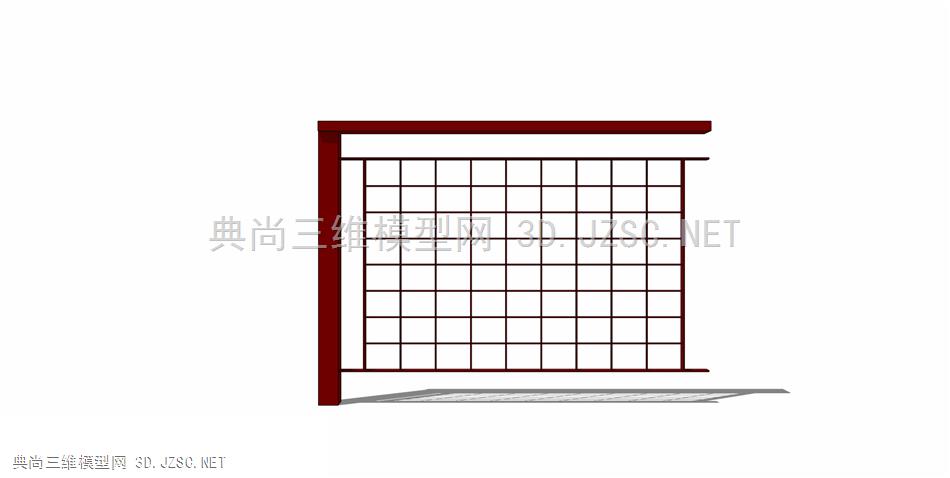 精致栏杆模型 (22)