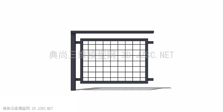 精致栏杆模型 (23)