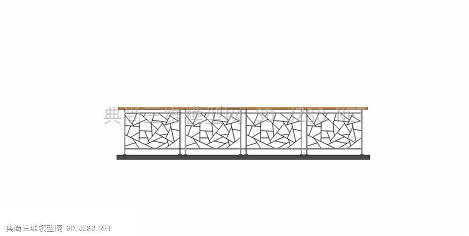 精致栏杆模型 (4)