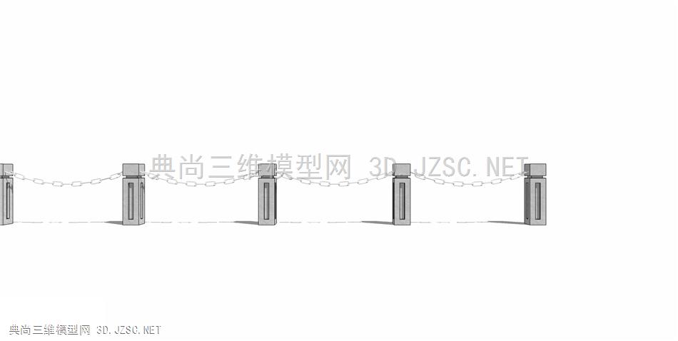 精致栏杆模型 (29)