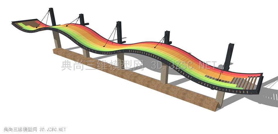 现代廊架构筑物(80) 廊架结构 景观小品 景观装饰 凉亭 廊架 异形休息亭 雨棚 钢结构遮阳棚 公园广场休息亭