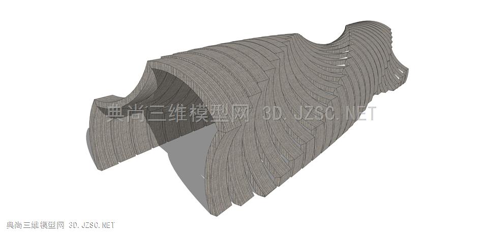 现代廊架构筑物(70) 廊架结构 景观小品 景观装饰 凉亭 廊架 异形休息亭 雨棚 钢结构遮阳棚 公园广场休息亭