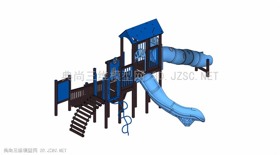 儿童室外活动器材滑梯爬架城堡 (32)