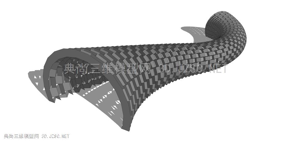 现代廊架构筑物(137) 廊架结构 景观小品 景观装饰 凉亭 廊架 异形休息亭 雨棚 钢结构遮阳棚