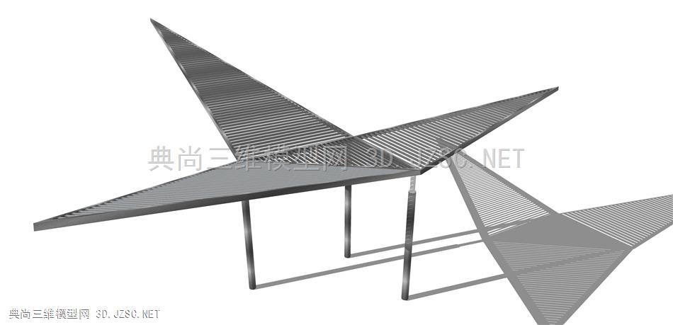 现代廊架构筑物(225 廊架结构 景观小品 景观装饰 凉亭 廊架 异形