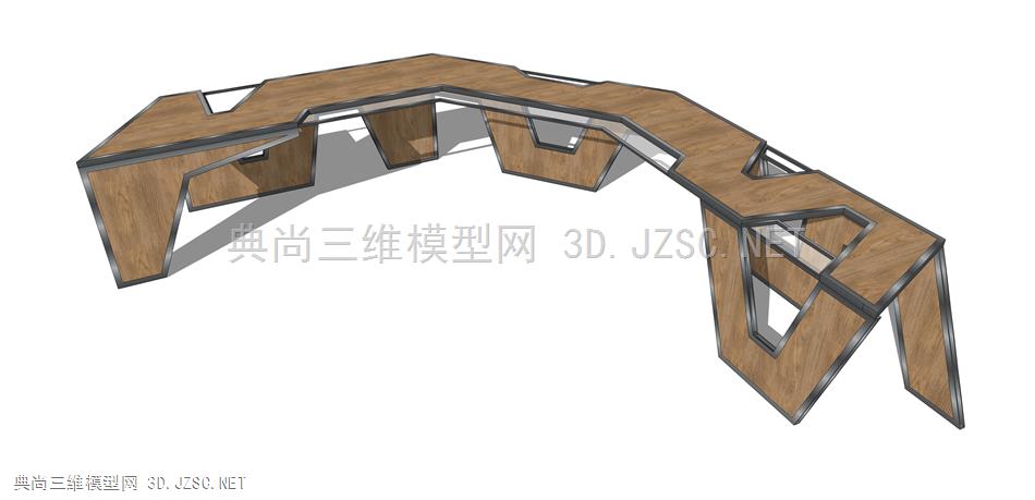 现代廊架构筑物 (242)  廊架结构 景观小品 景观装饰 凉亭 廊架 异形休息亭 雨棚 钢结构遮阳棚 景观装置