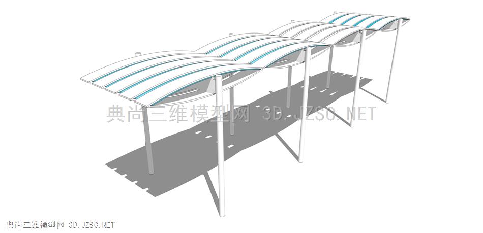 现代廊架构筑物 (218)  廊架结构 景观小品 景观装饰 凉亭 廊架 异形休息亭 雨棚 钢结构遮阳棚 景观装置