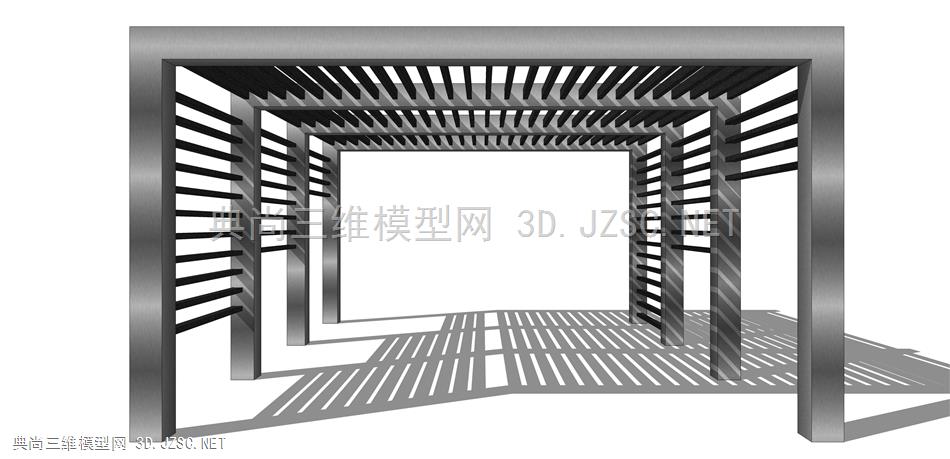 现代廊架构筑物 (244)  廊架结构 景观小品 景观装饰 凉亭 廊架 异形休息亭 雨棚 钢结构遮阳棚 景观装置