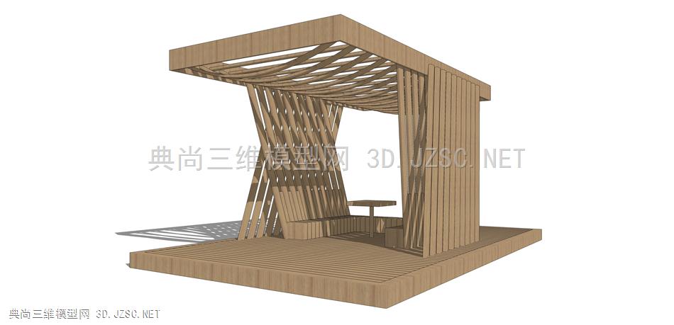 现代廊架构筑物 (240)  廊架结构 景观小品 景观装饰 凉亭 廊架 异形休息亭 雨棚 钢结构遮阳棚 景观装置