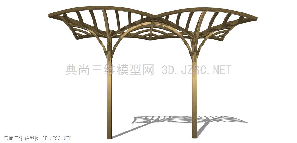 现代廊架构筑物 (271)  廊架结构 景观小品 景观装饰 凉亭 廊架 异形休息亭 雨棚 钢结构遮阳棚 景观装置