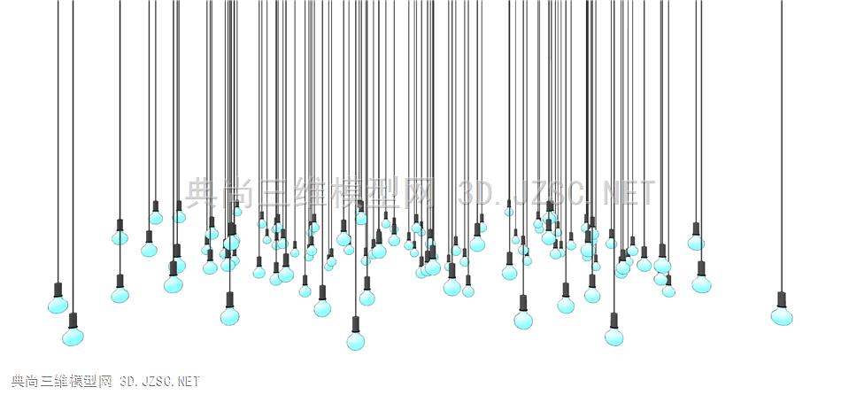 现代轻奢创意吊灯 (24)  装饰灯 吊灯 灯具 抽象装饰灯 线条吊灯 酒店大堂吊灯