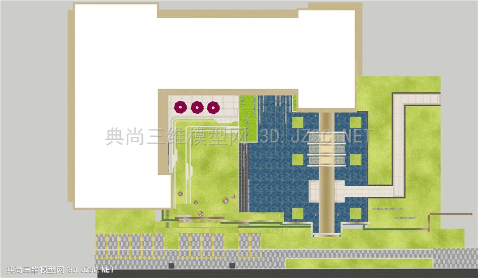 中式售楼部-方案