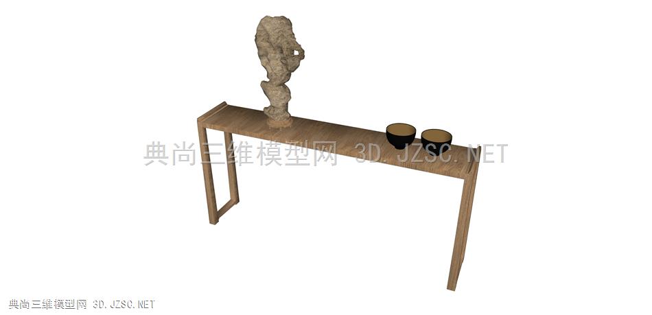 1378中国 曲美 木桌，长木桌，装饰桌，玄关桌