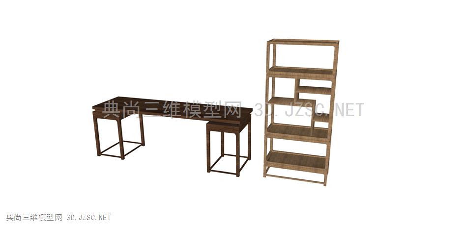 1388中国 上下 木桌，长木桌，装饰桌，收纳架 博古架
