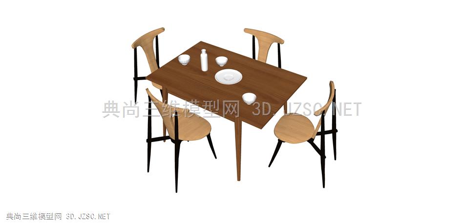 1523中国 吱音  椅子，凳子，餐桌椅，桌椅组合，餐桌，长方桌，木桌