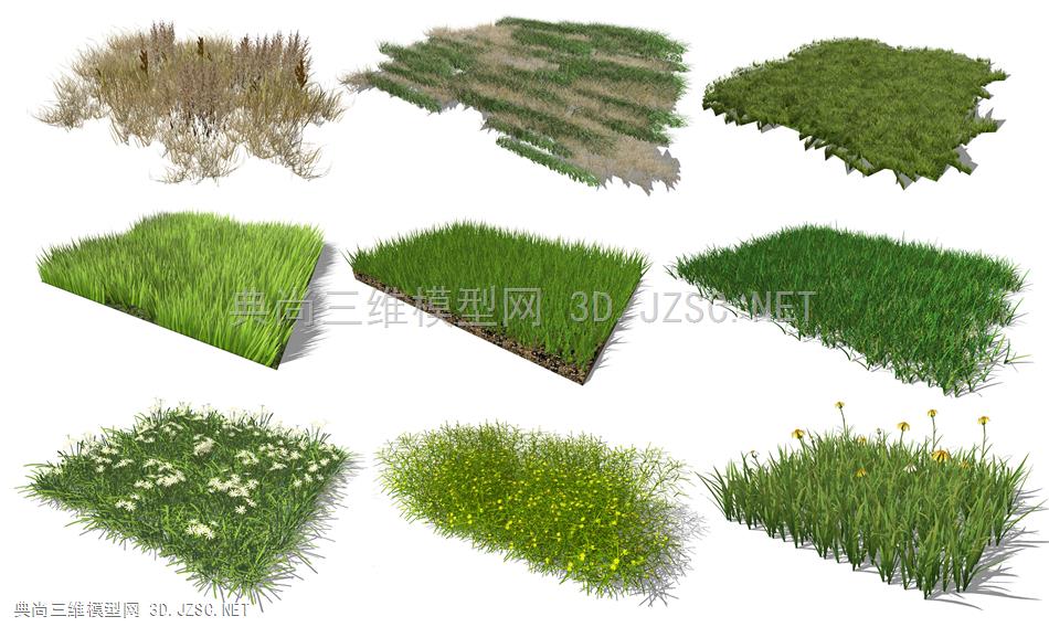人造草 洒金柏 茶叶 矮沙冬青地被植物杂草 草坪草堆 灌木植被