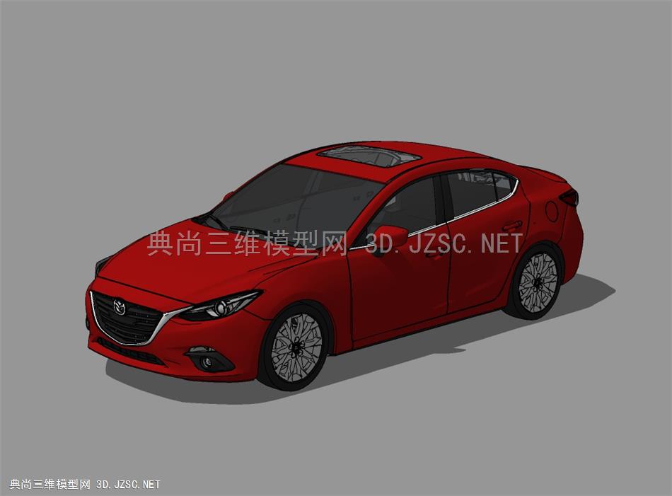  交通合集 SU模型 交通工具 现代汽车轿车跑车 