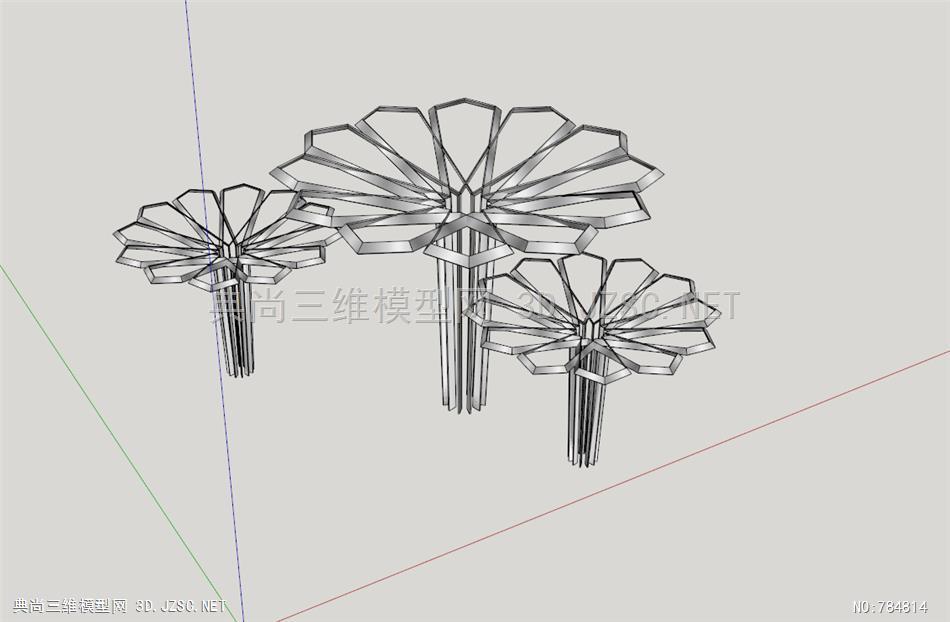 简笔画 花纹矢量图 纹饰 装饰图案精品莲花廊架