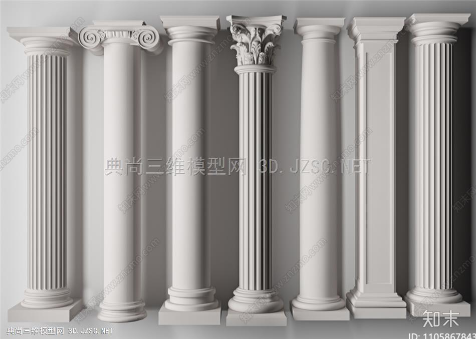 罗马柱，欧式罗马柱，雕花，23