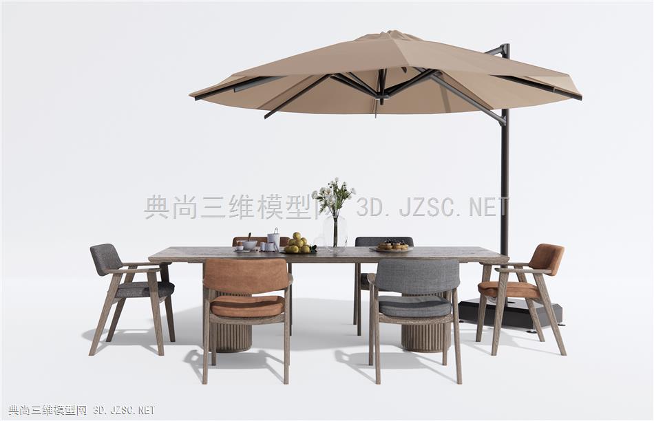 侘寂户外餐桌椅 户外休闲桌椅 休闲椅 户外椅 户外桌椅1