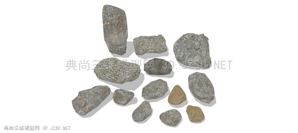 石头组合  公园石头 石头 景观假山石头 