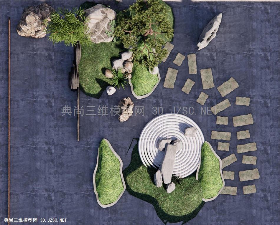 庭院水景小品