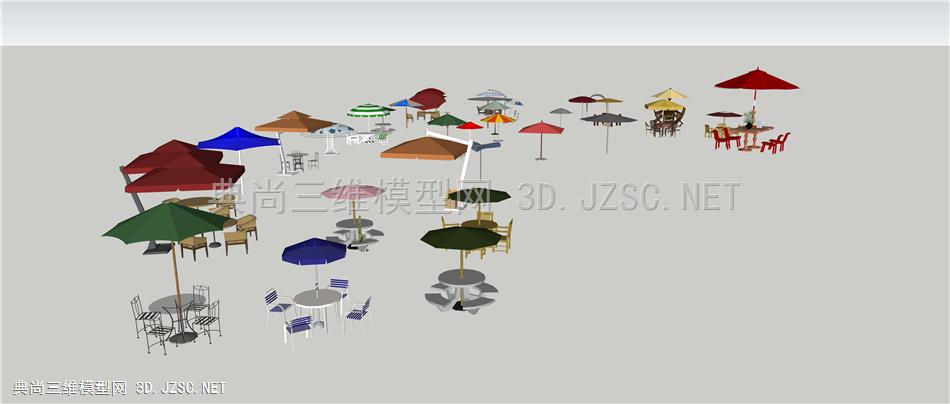 ZY-06户外休闲咖啡桌椅椅遮阳伞