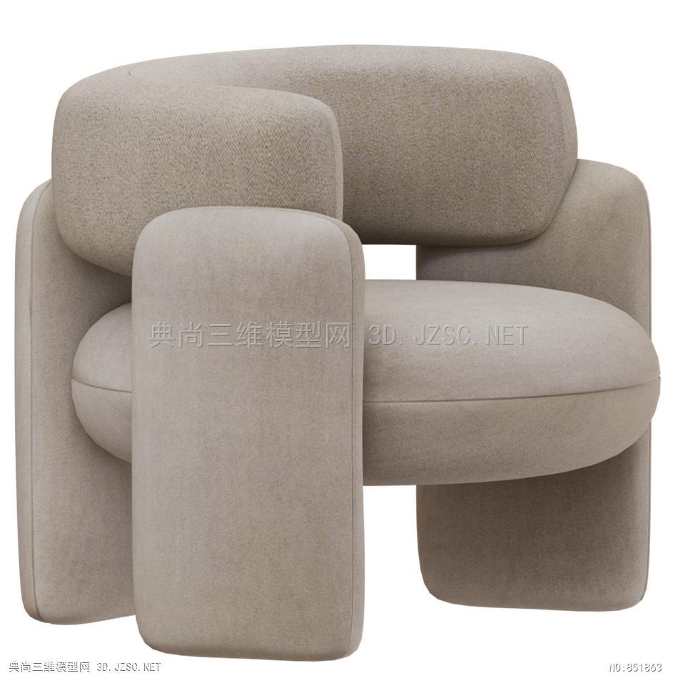 凳94-19Embrace Armchair1