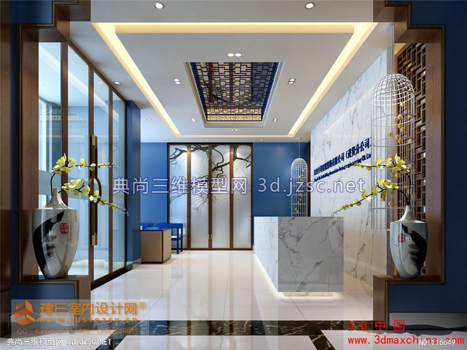 酒店商业零售HXL028-1模型