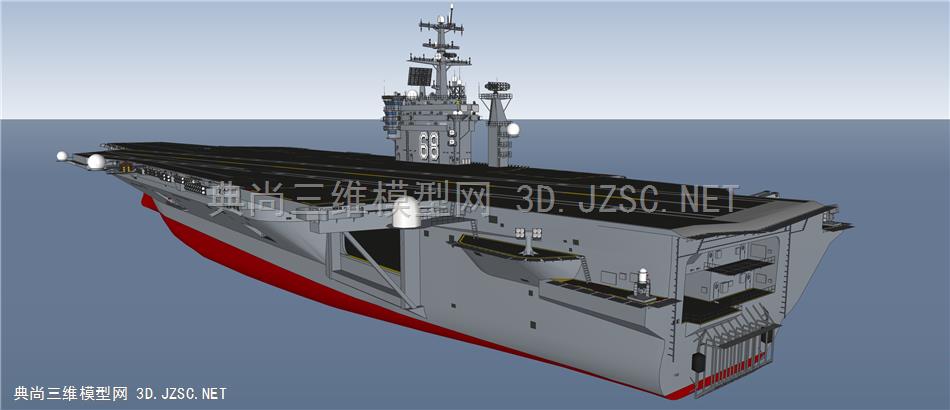 CVN68尼米兹号航空母舰模型