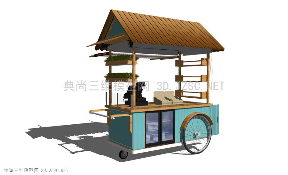 商业街售卖亭小吃车 (150)