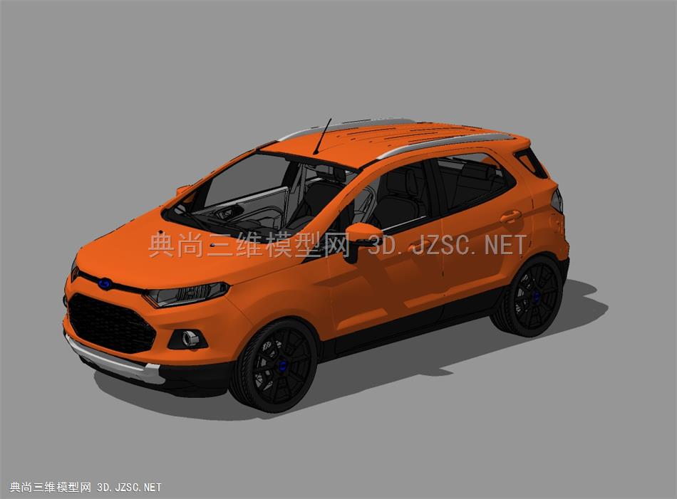  交通合集 SU模型 交通工具 现代汽车轿车跑车 