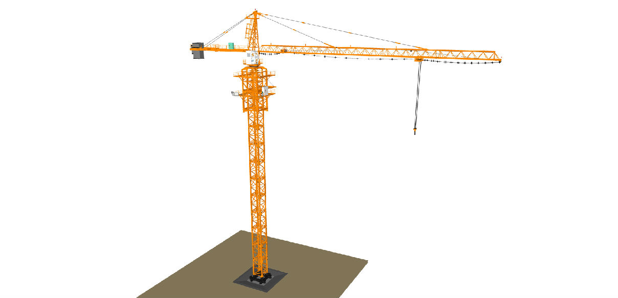 起重机 吊车 龙门吊 码头机械手 工程行吊 高空作业吊车 塔吊su模型