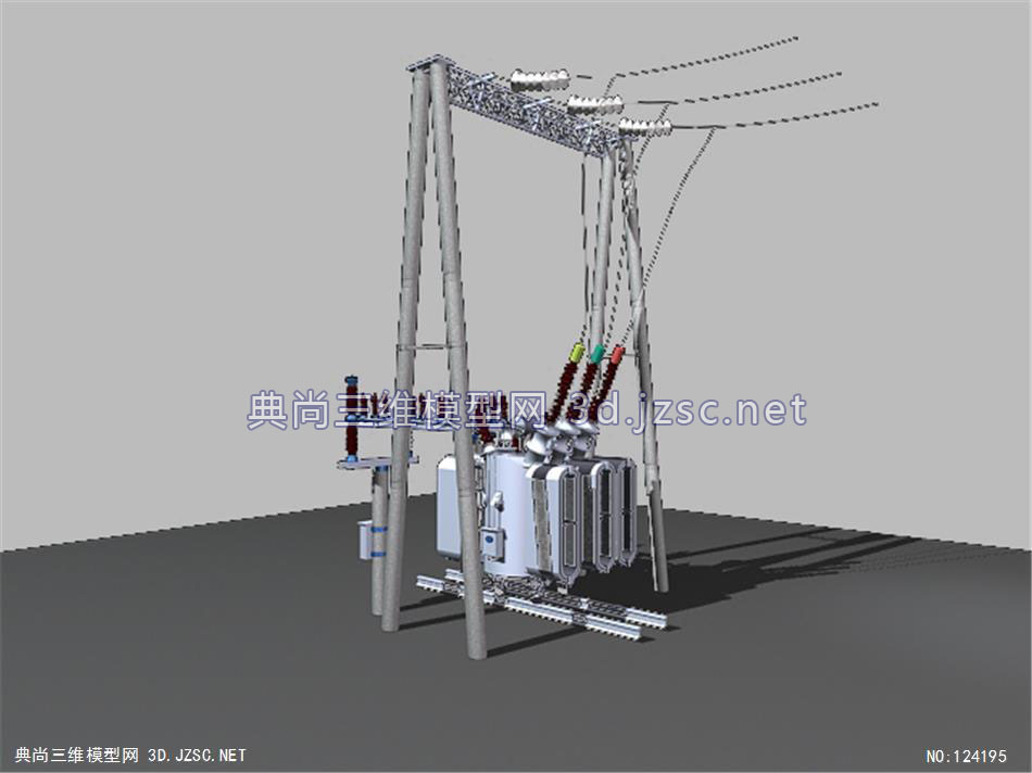 变电厢-max模型