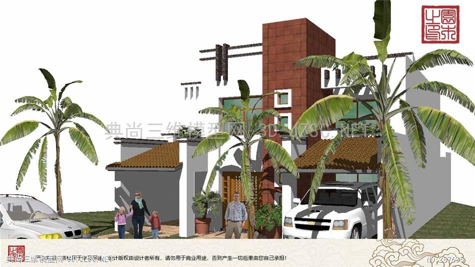 别墅建筑JZC05 (45)