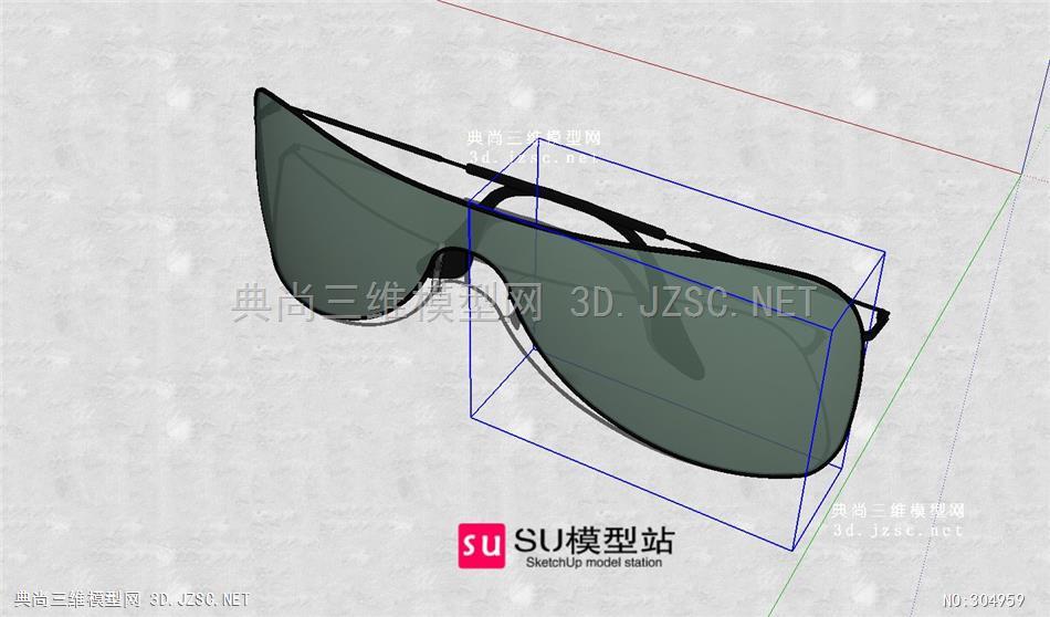 su模型站眼镜7 su室内小模型 草图大师家具模型库su模型