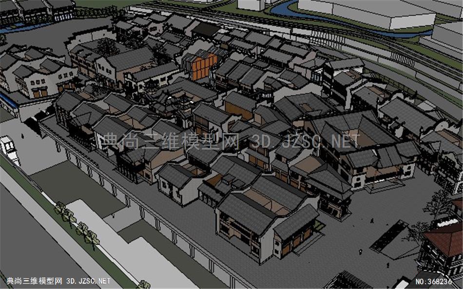 商业建筑群240