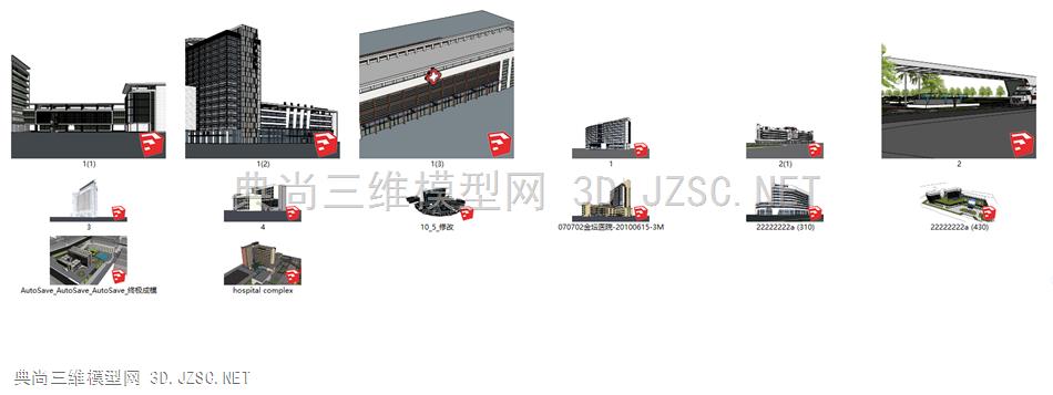 医院办公楼设计 景观设计lcs