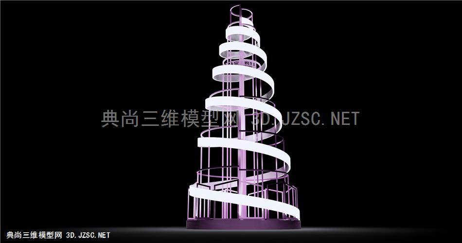 现代简约装置雕塑景观小品